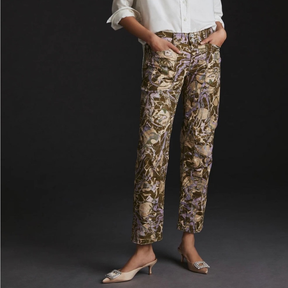 Pilcro Anthropologie The Wander Pants Low Rise